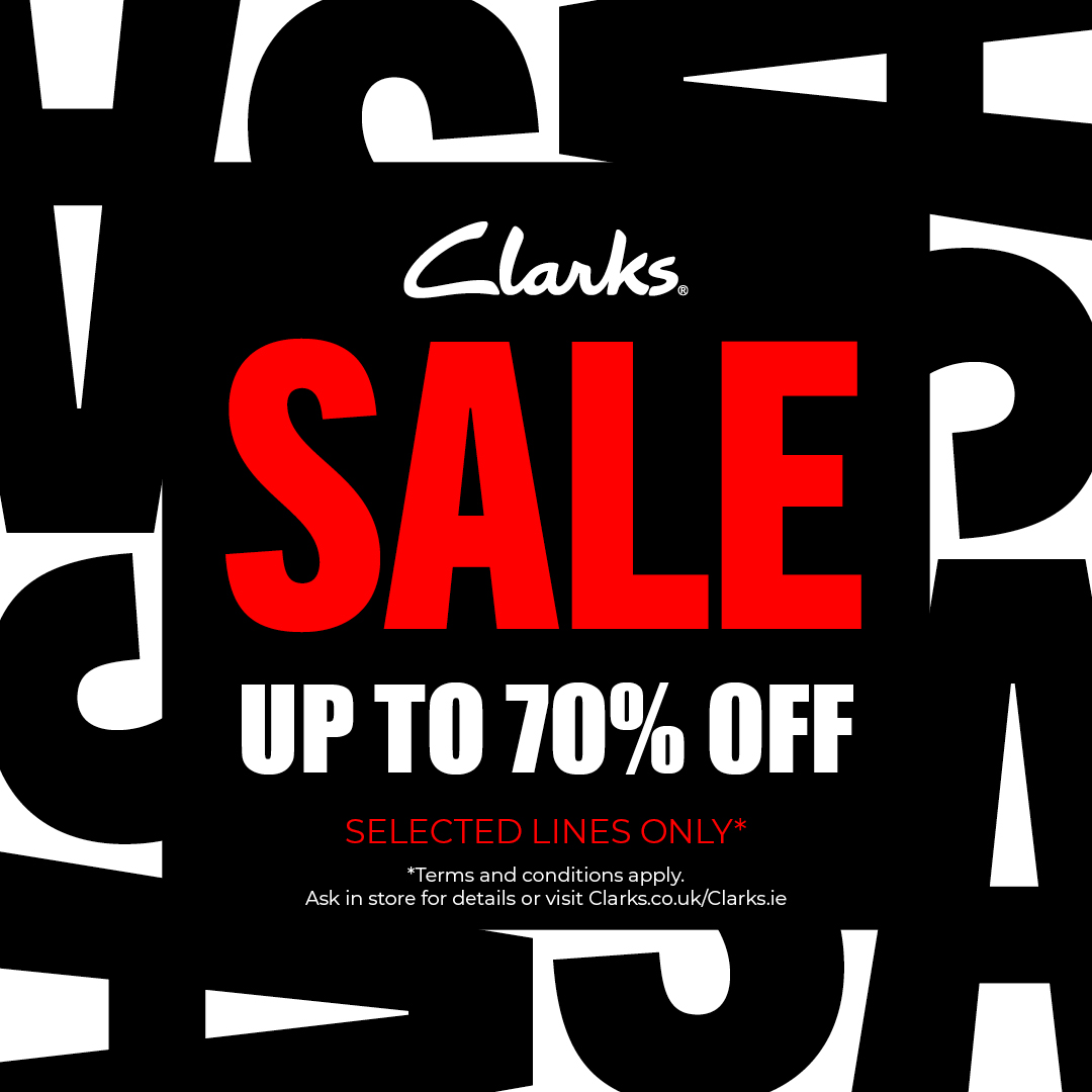 Clarks biggest discount yet! | Silverburn Shopping Centre