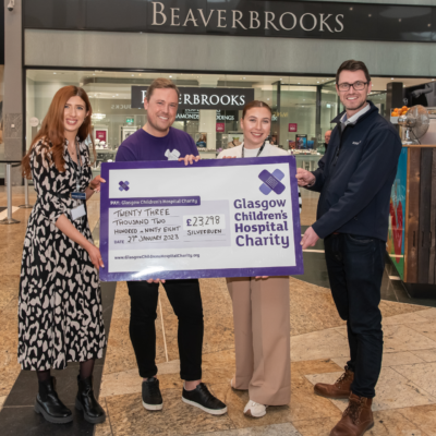 Thanks for helping us raise over £23,000! | Silverburn Shopping Centre