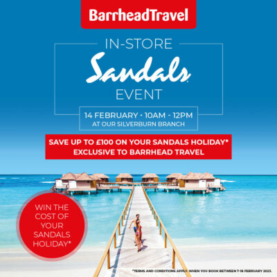 Barrhead Travel Sandals Event | Silverburn Shopping Centre