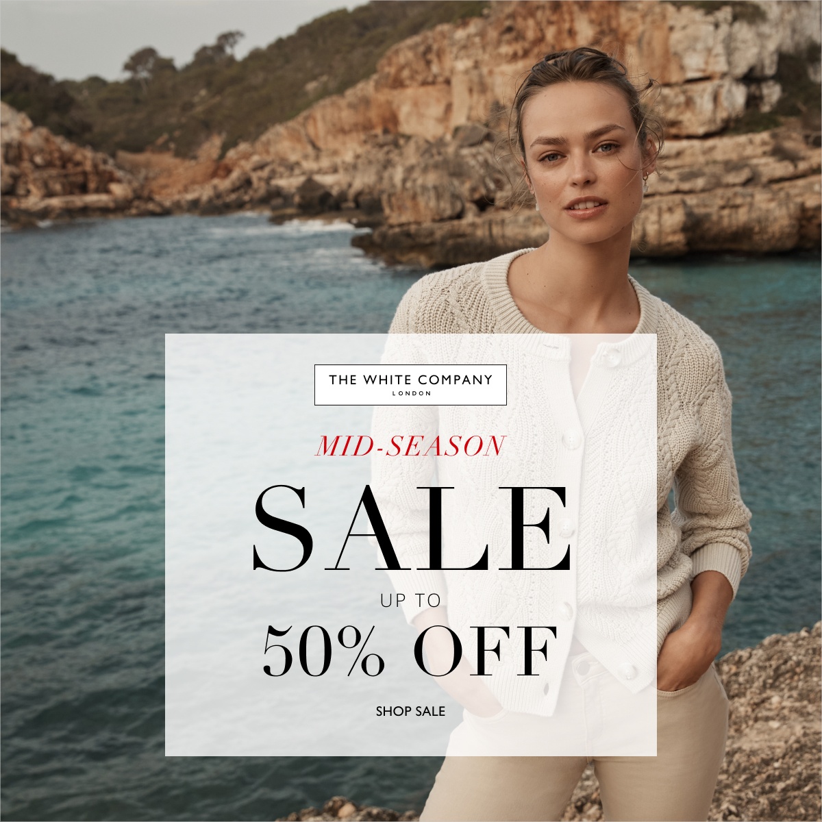 Up to 50% off in The White Company | Silverburn Shopping Centre