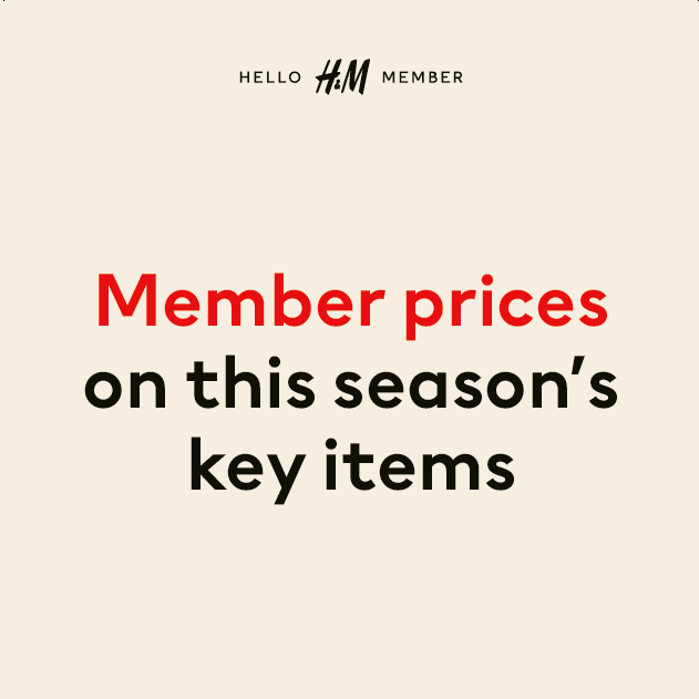 H&M Member Prices | Silverburn Shopping Centre