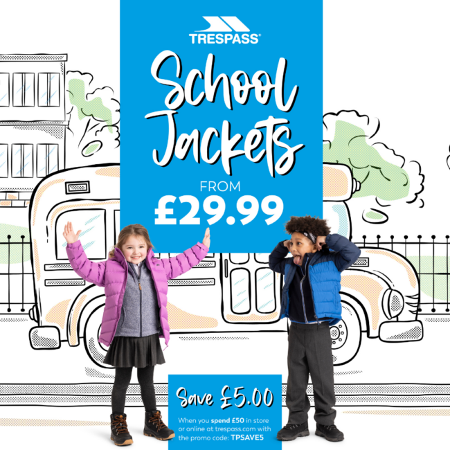 Back to School with Trespass | Silverburn Shopping Centre