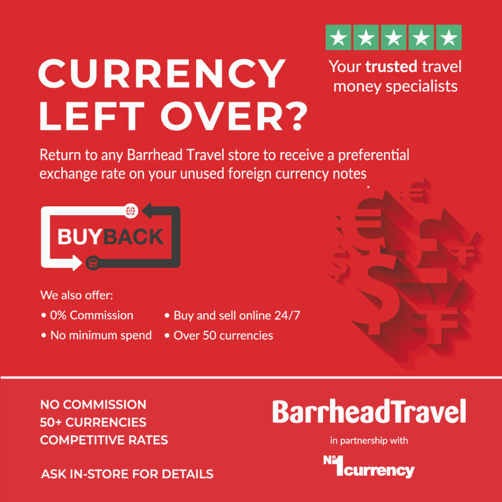 barrhead travel currency buy back