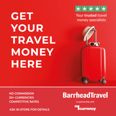 Foreign Currency at Barrhead Travel | Silverburn Shopping Centre