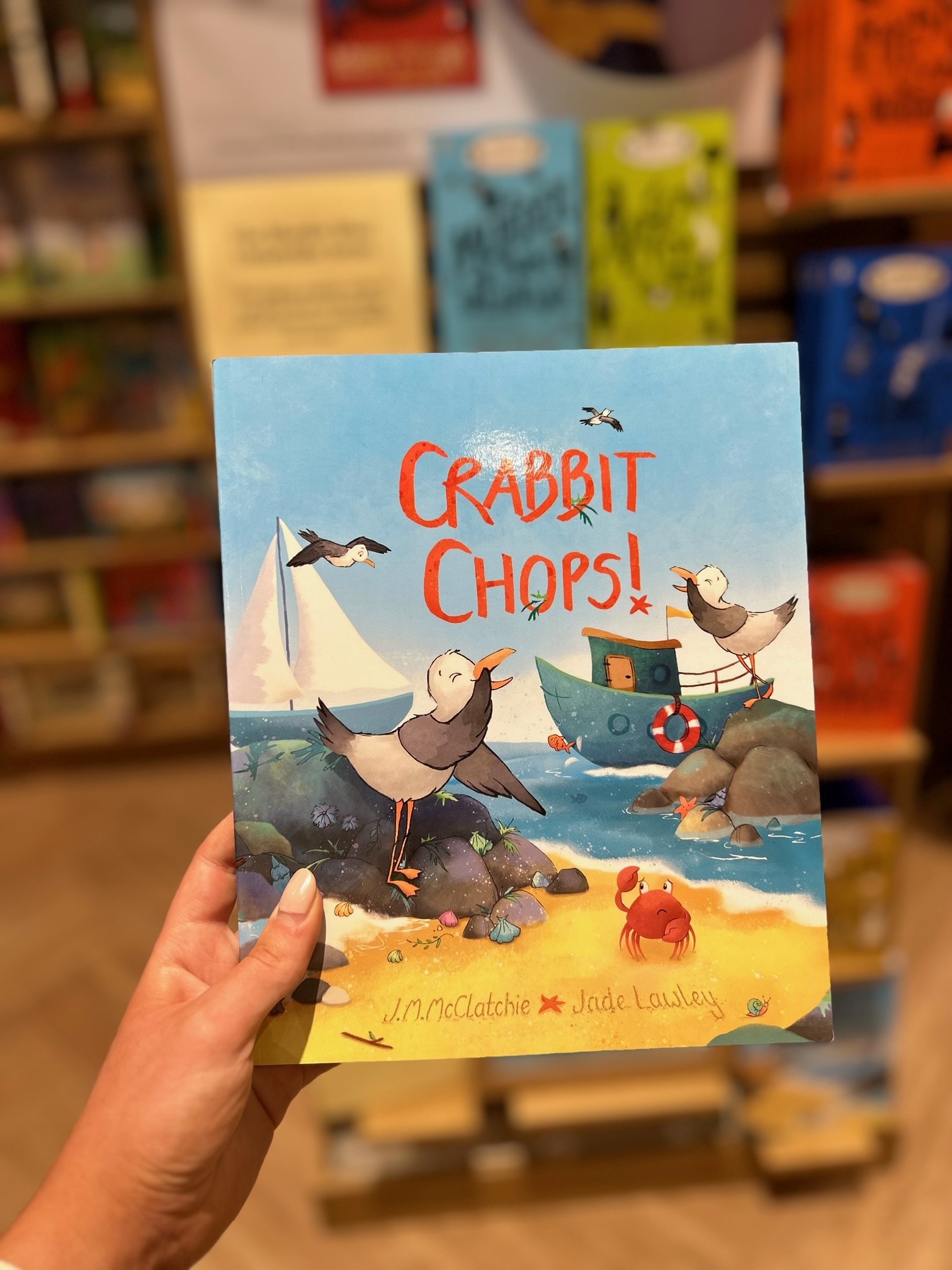 Crabbit Chops crafts at Waterstones | Silverburn Shopping Centre