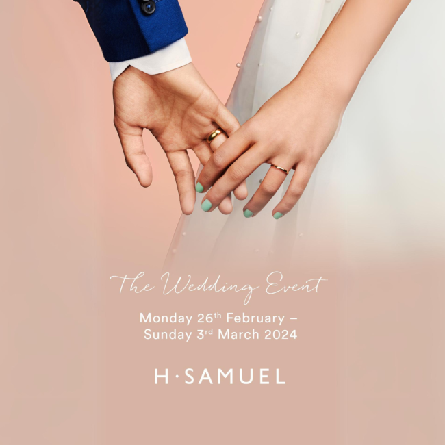 Wedding Event at H.Samuel | Silverburn Shopping Centre