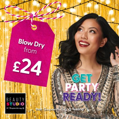 Get party ready at Superdrug Beauty Studio | Silverburn Shopping Centre