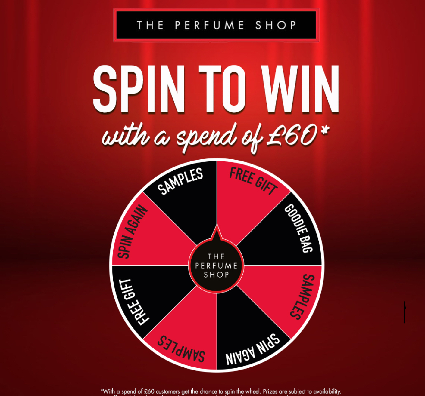 Spin to Win this Saturday with The Perfume Shop | Silverburn Shopping Centre